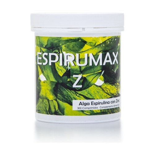 Espirumax Z (Alga Espirulina Con Zinc) 300 Compr.