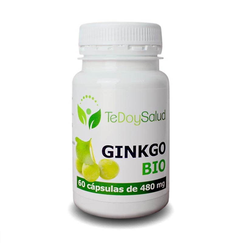Ginkgo Biloba Bio - 60 Cápsulas / 480 Mg. Tedoysalud