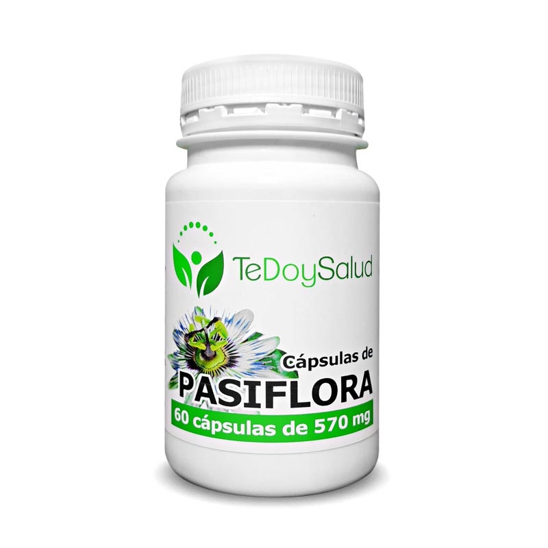 Pasiflora - 60 Capsulas/570 Mg. Tedoysalud - Sueño / Ansiedad