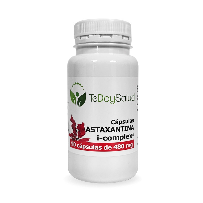 Astaxantina I-Complex 90Caps. - Tedoysalud