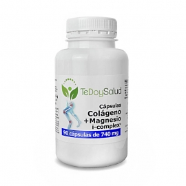 Colágeno + Magnesio y A.Hialurónico - 90 Cap. Tedoysalud – Articulaciones