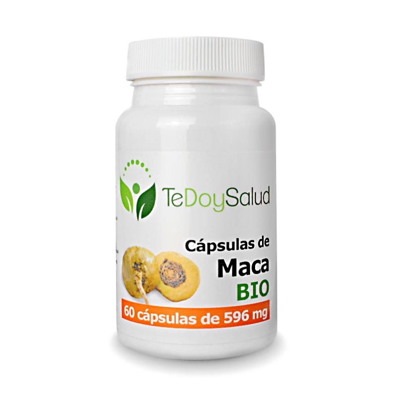 Maca Bio - 60 Capsulas/596Gr. Tedoysalud - Estimulante Fisico y Sexual / Salud Femenina