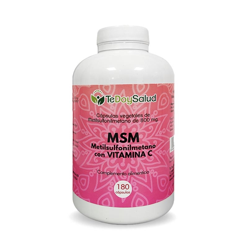 Msm + Vitamina C -180 Cápsulas Tedoysalud - Articulaciones / Analgésico