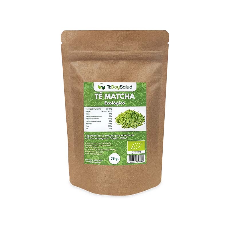 Té Matcha Premium Bio En Polvo 75Gr. Tedoysalud - Tedoysalud - Herbolario  Online: Complementos Alimenticios, Productos Ecológicos y Mucho Mas.
